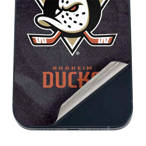 NHL Anaheim Ducks Distressed iPhone 17 Air Skin