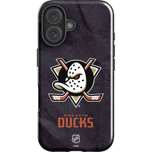 NHL Anaheim Ducks Distressed iPhone 17 Impact Case