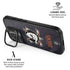 NHL Anaheim Ducks Distressed iPhone 17 Kickstand Case