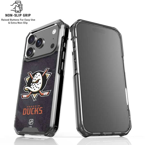 NHL Anaheim Ducks Distressed iPhone 17 Pro MagSafe Case