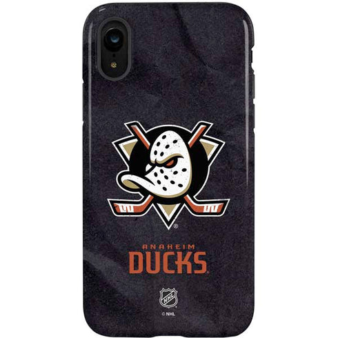 NHL Anaheim Ducks Distressed iPhone XR Pro Case