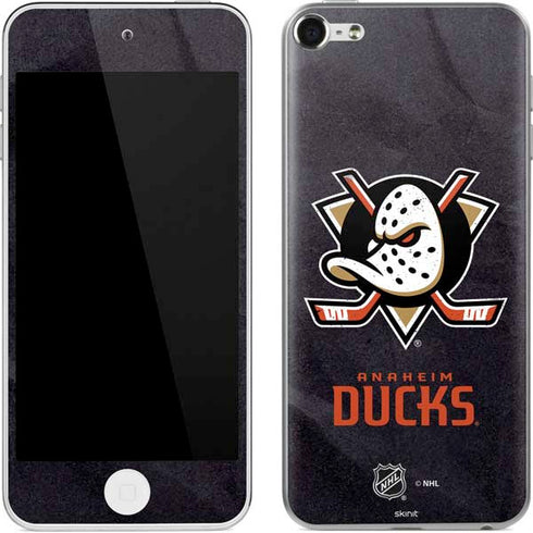NHL Anaheim Ducks Distressed Apple iPod Skin