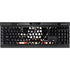 NHL Anaheim Ducks Distressed K95 RGB PLATINUM Mechanical Gaming Keyboard Skin
