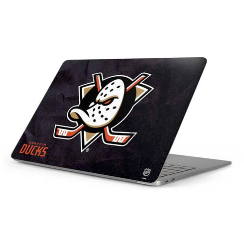 NHL Anaheim Ducks Distressed Apple MacBook Pro 16-inch Skin