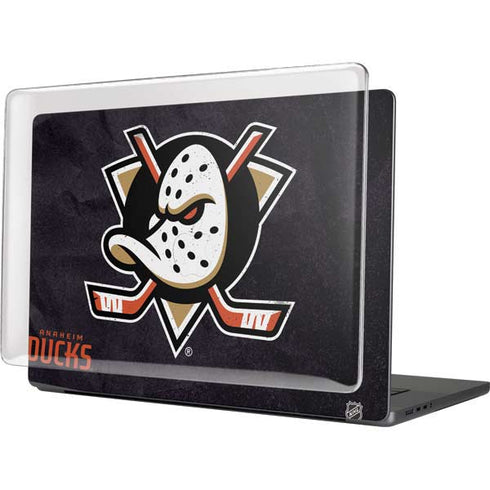 NHL Anaheim Ducks Distressed MacBook Pro 16in (2021-25) Case plus Skin