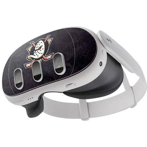 NHL Anaheim Ducks Distressed Meta Quest 3 Skin