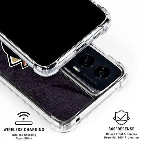 NHL Anaheim Ducks Distressed Moto G Power 5G (2024) Clear Case