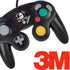 NHL Anaheim Ducks Distressed Nintendo GameCube Controller Skin