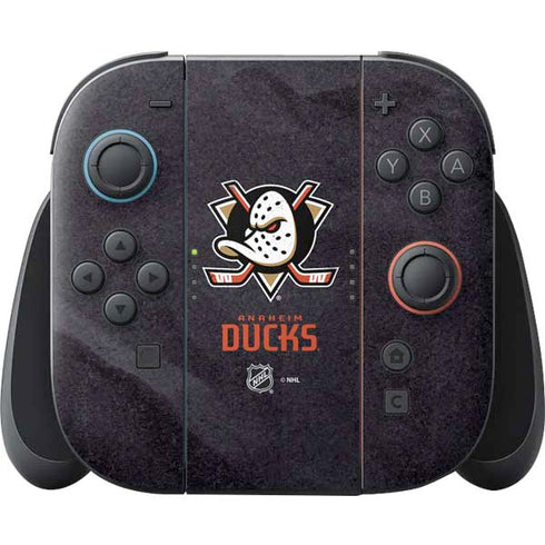 NHL Anaheim Ducks Distressed Nintendo Skins