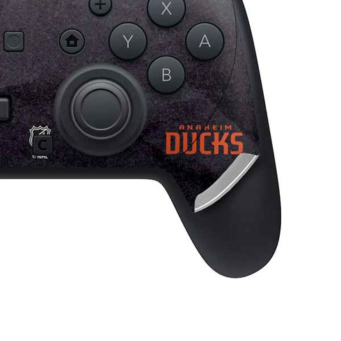 NHL Anaheim Ducks Distressed Nintendo Switch 2 (2025) Pro Controller Skin