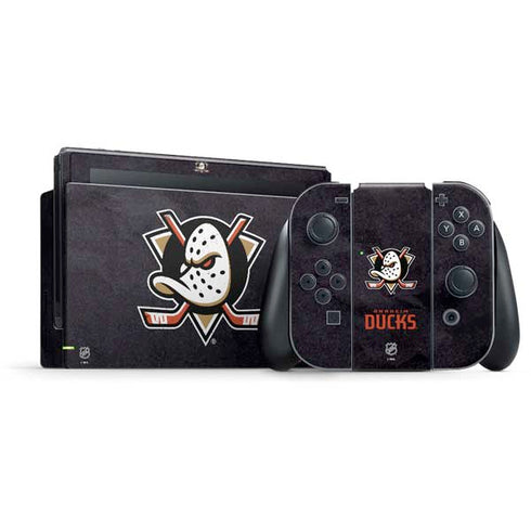 NHL Anaheim Ducks Distressed Nintendo Skins