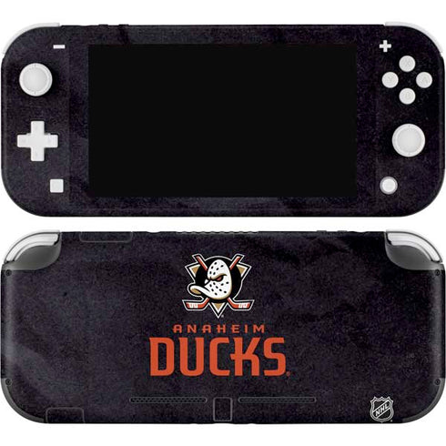 NHL Anaheim Ducks Distressed Nintendo Switch Lite Skin