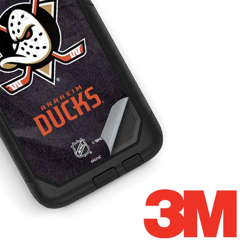 NHL Anaheim Ducks Distressed Otterbox Commuter Galaxy Skin