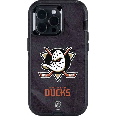 NHL Anaheim Ducks Distressed Otterbox Defender iPhone Skin