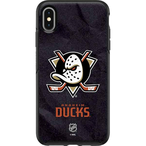 NHL Anaheim Ducks Distressed Otterbox Symmetry iPhone Skin