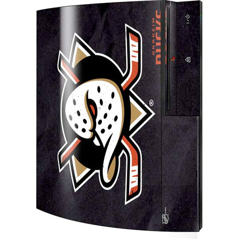 NHL Anaheim Ducks Distressed Playstation 3 & PS3 Skin