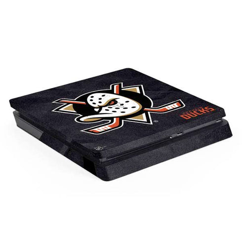 NHL Anaheim Ducks Distressed PS4 Slim Skin