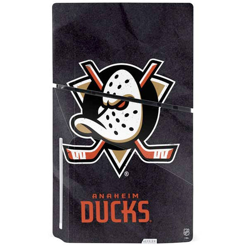NHL Anaheim Ducks Distressed PS5 Slim Disk Bundle Skin