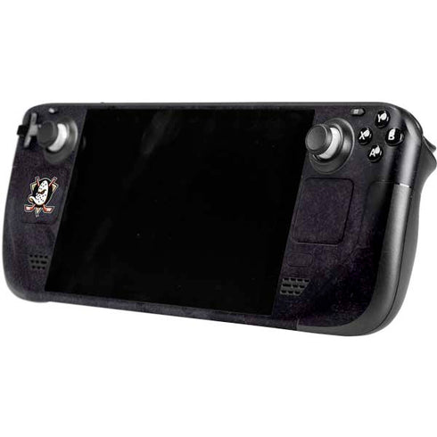 NHL Anaheim Ducks Distressed Steam Deck Handheld Gaming Computer Skin