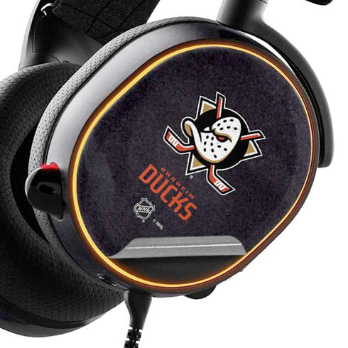 NHL Anaheim Ducks Distressed SteelSeries Arctis 5 Skin