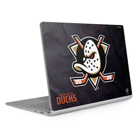 NHL Anaheim Ducks Distressed Surface Book 2 13.5in Skin