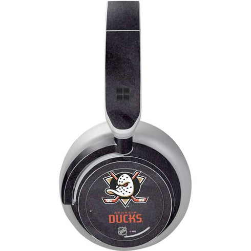 NHL Anaheim Ducks Distressed Surface Headphones Skin