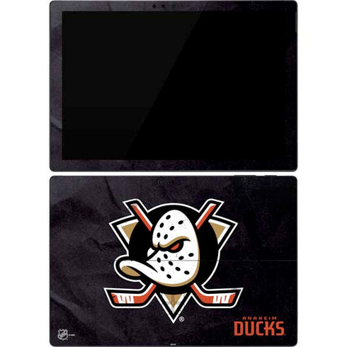 NHL Anaheim Ducks Distressed Surface Pro 7 Skin