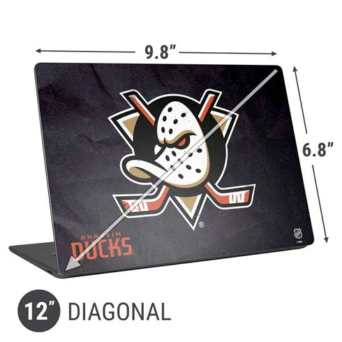 NHL Anaheim Ducks Distressed Universal Laptop 12in (9.8 x 6.8in) Skin