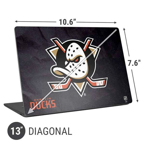 NHL Anaheim Ducks Distressed Universal Laptop 13in (10.6 x 7.6in) Skin