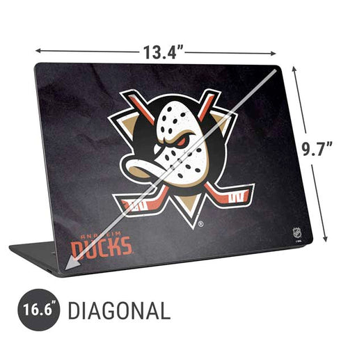 NHL Anaheim Ducks Distressed Universal Laptop 16.6in (13.4 x 9.7in) Skin
