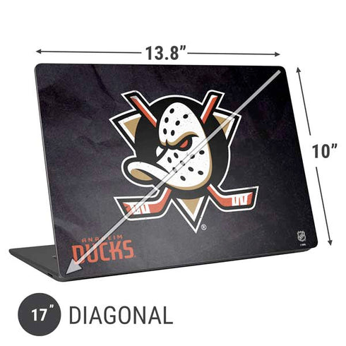NHL Anaheim Ducks Distressed Universal Laptop 17in (13.8 x 10in) Skin