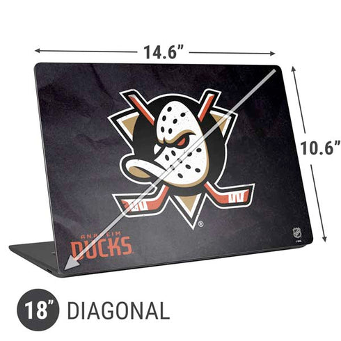 NHL Anaheim Ducks Distressed Universal Laptop 18in (14.6 x 10.6in) Skin