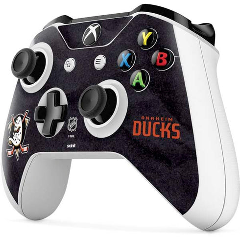 NHL Anaheim Ducks Distressed Xbox One S All-Digital Edition Bundle Skin