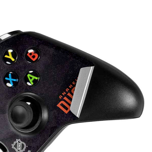 NHL Anaheim Ducks Distressed Xbox One S Controller Skin