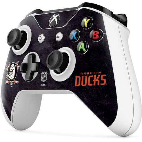 NHL Anaheim Ducks Distressed Xbox One X Controller Skin