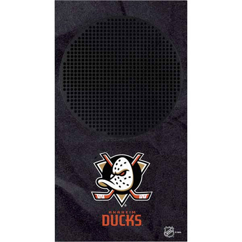 NHL Anaheim Ducks Distressed Xbox Series S Console Skin