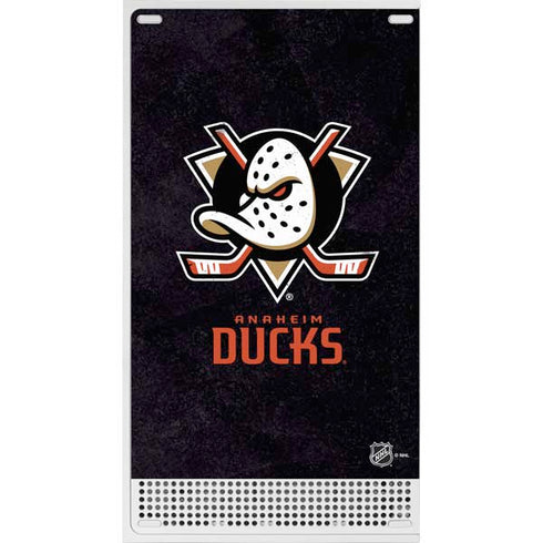 NHL Anaheim Ducks Distressed Xbox Series S Console Skin
