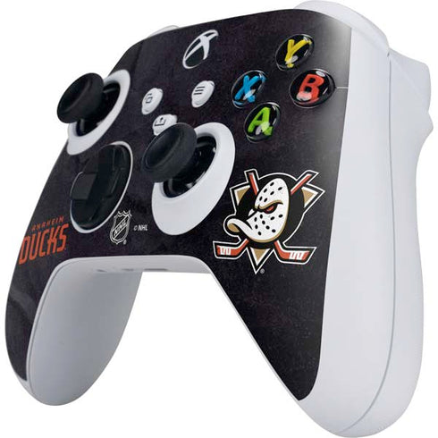 NHL Anaheim Ducks Distressed Xbox Series S Controller Skin