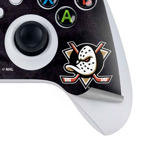 NHL Anaheim Ducks Distressed Xbox Series S Controller Skin