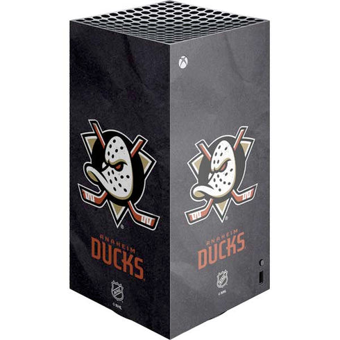 NHL Anaheim Ducks Distressed XBox Series X Digital Edition Console Skin