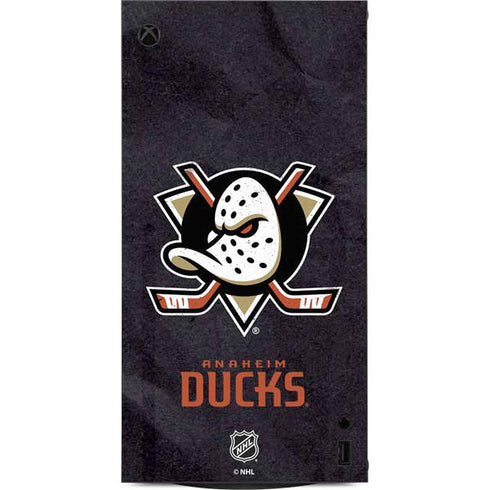 NHL Anaheim Ducks Distressed XBox Series X Digital Edition Console Skin
