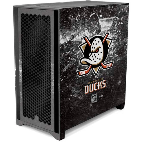 NHL Anaheim Ducks Iced Corsair 4000D Tempered Glass Mid-Tower ATX Case Skin