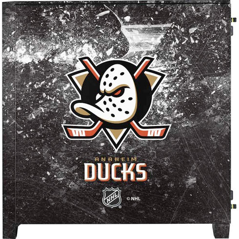 NHL Anaheim Ducks Iced Corsair 4000D Tempered Glass Mid-Tower ATX Case Skin