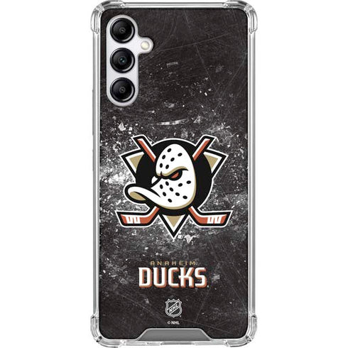 NHL Anaheim Ducks Iced Galaxy A14 5G Clear Case