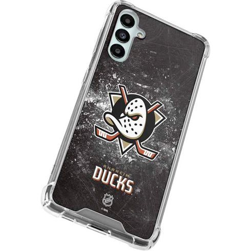 NHL Anaheim Ducks Iced Galaxy A14 5G Clear Case
