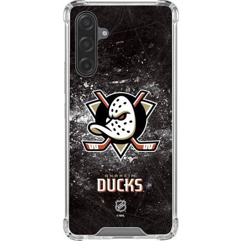NHL Anaheim Ducks Iced Galaxy A17 Clear Case