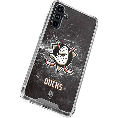 NHL Anaheim Ducks Iced Galaxy A54 5G Clear Case
