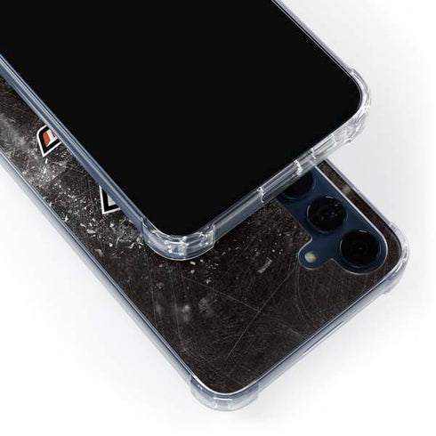 NHL Anaheim Ducks Iced Galaxy A55 5G Clear Case