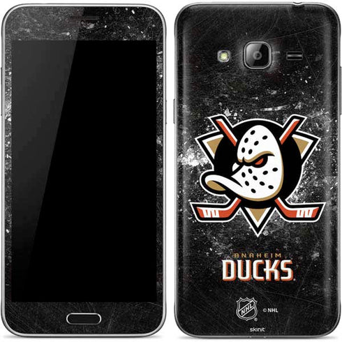 NHL Anaheim Ducks Iced Galaxy J3 Skin