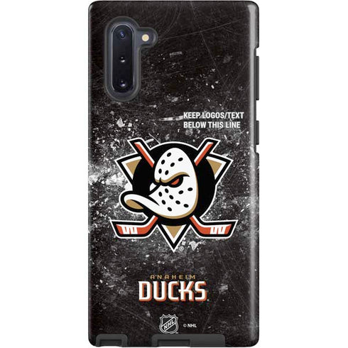 NHL Anaheim Ducks Iced Galaxy Cases